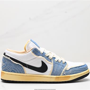 Nike  Air Jordan 1 Low SE”Phantom Denim Swoosh“AJ1