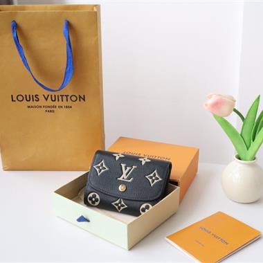 LOUIS VUITTON   2024新款時尚皮夾   尺寸：12*9.5*2.5CM