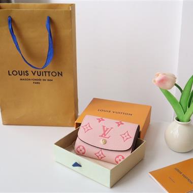 LOUIS VUITTON   2024新款時尚皮夾   尺寸：12*9.5*2.5CM