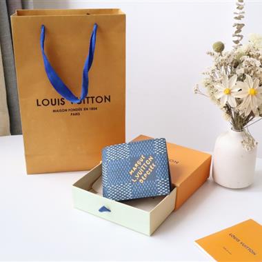 LOUIS VUITTON   2024新款時尚皮夾  尺寸：11.5 x 9 x 1.5CM