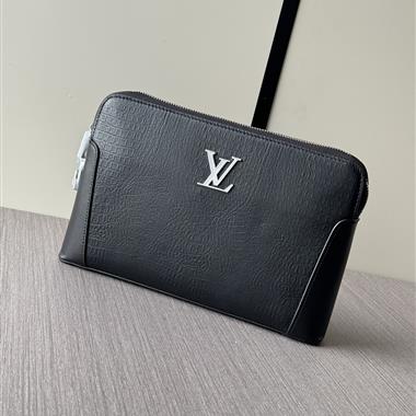 LOUIS VUITTON  2024新款男生時尚包包  尺寸：27-17-4CM