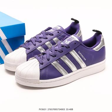 Adidas  Originals Superstar”Embroidered Logo Black White“
