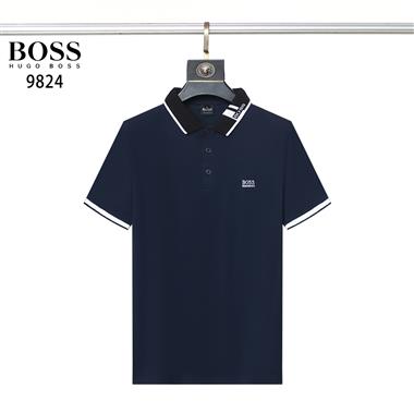 BOSS   2024夏季新款短袖POLO衫