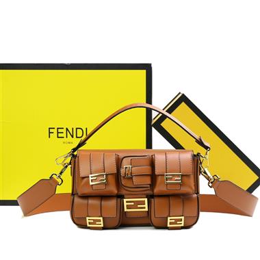 FENDI   2024新款時尚女生休閒包 尺寸：26*10*16CM