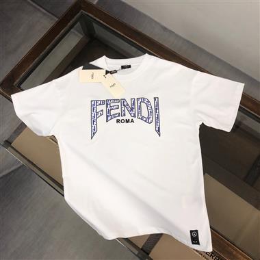 FENDI   2024夏季新款短袖T恤  歐規尺寸偏大