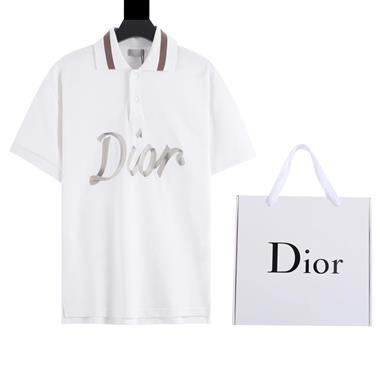 DIOR   2024夏季新款短袖POLO衫  歐規尺寸偏大