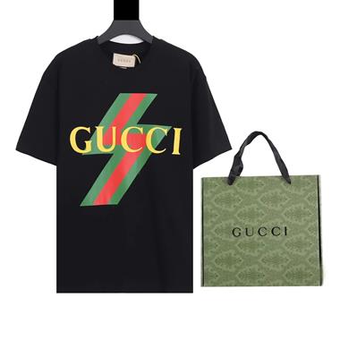 GUCCI   2024夏季新款短袖T恤  歐規尺寸偏大