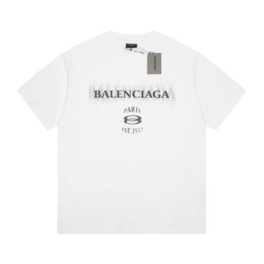 Balenciaga   2024夏季新款短袖T恤  歐規尺寸偏大