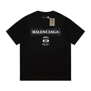 Balenciaga   2024夏季新款短袖T恤  歐規尺寸偏大