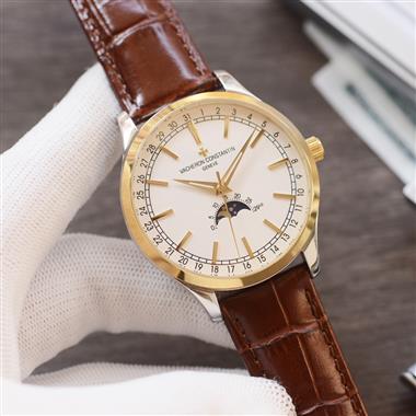 Vacheron Constantin   2024新款時尚休閒手錶  尺寸：41MM