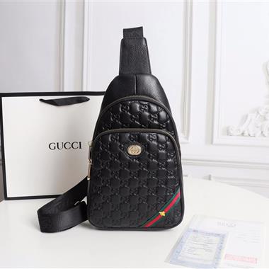 GUCCI   2024新款男生時尚包包 尺寸：30-18-7CM