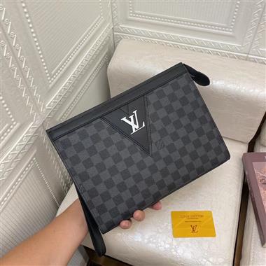 LOUIS VUITTON   2024新款男生時尚包包 尺寸：28-21-6CM