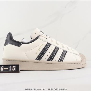 Adidas Superstar 三葉草貝殼頭板鞋