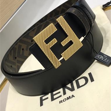 FENDI    2024新款時尚皮帶  3.8CM