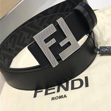 FENDI    2024新款時尚皮帶  3.8CM