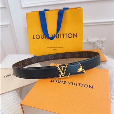 LOUIS VUITTON   2024新款時尚皮帶  3.0CM