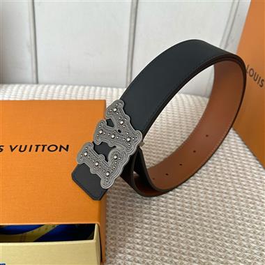 LOUIS VUITTON    2024新款時尚皮帶  4.0CM