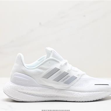 Adidas PureBOOST 23爆米花緩震中底跑步鞋