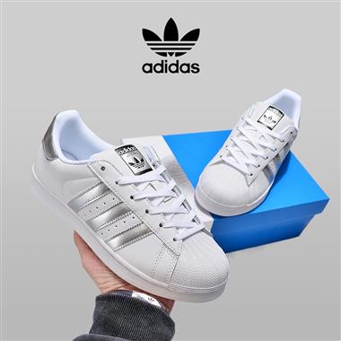 Adidas 三葉草 Originals Superstar貝殼頭經典百搭休閑運動板鞋