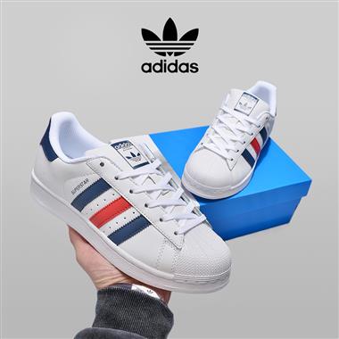 Adidas 三葉草 Originals Superstar貝殼頭經典百搭休閑運動板鞋