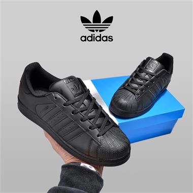 Adidas 三葉草 Originals Superstar貝殼頭經典百搭休閑運動板鞋