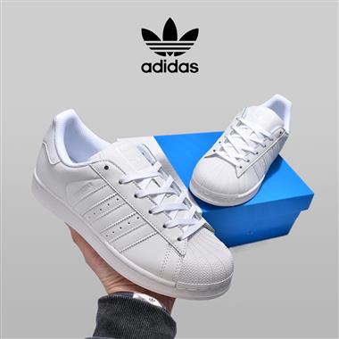 Adidas 三葉草 Originals Superstar貝殼頭經典百搭休閑運動板鞋