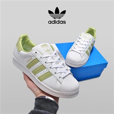 Adidas 三葉草 Originals Superstar貝殼頭經典百搭休閑運動板鞋