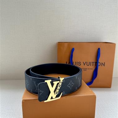 LOUIS VUITTON   2024新款時尚皮帶  4.0CM