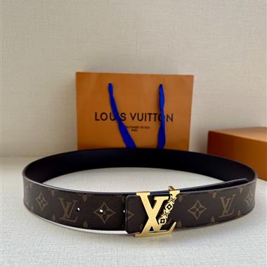 LOUIS VUITTON   2024新款時尚皮帶  4.0CM