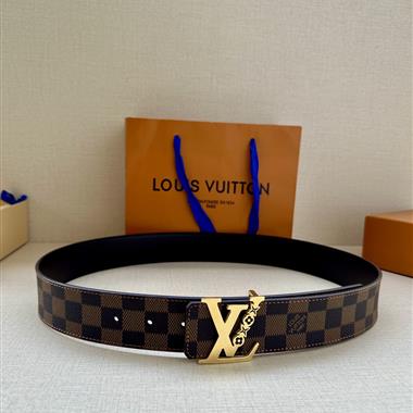 LOUIS VUITTON   2024新款時尚皮帶  4.0CM