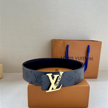 LOUIS VUITTON   2024新款時尚皮帶  4.0CM