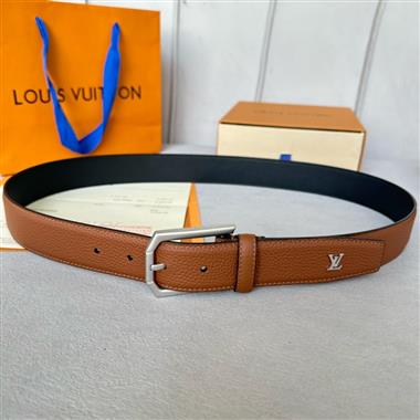 LOUIS VUITTON   2024新款時尚皮帶  3.5CM