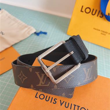 LOUIS VUITTON   2024新款時尚皮帶  4.0CM