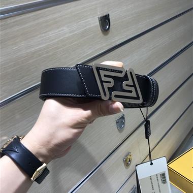 FENDI   2024新款時尚皮帶  3.8CM