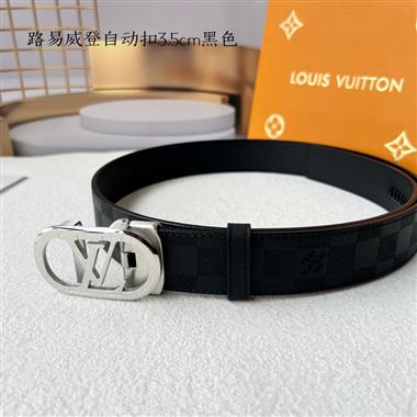 LOUIS VUITTON    2024新款時尚皮帶  3.5CM