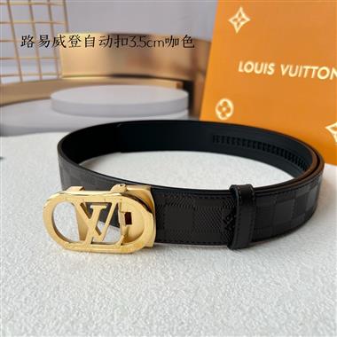 LOUIS VUITTON    2024新款時尚皮帶  3.5CM