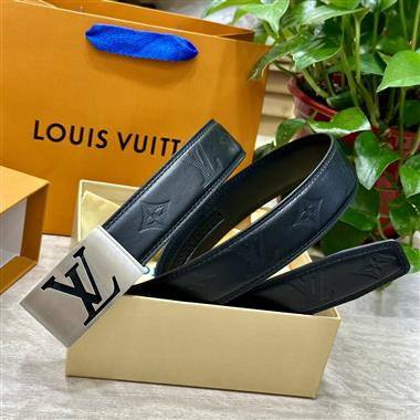 LOUIS VUITTON   2024新款時尚皮帶  3.5CM