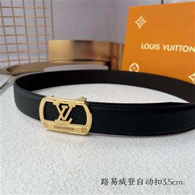 LOUIS VUITTON     2024新款時尚皮帶  3.5CM