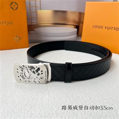 LOUIS VUITTON     2024新款時尚皮帶  3.5CM