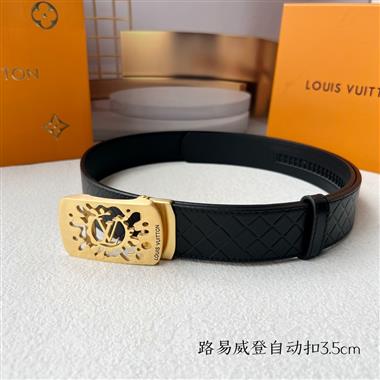 LOUIS VUITTON     2024新款時尚皮帶  3.5CM