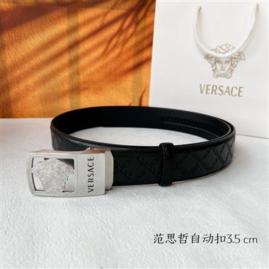 VERSACE   2024新款時尚皮帶  3.5CM