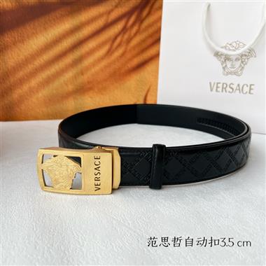 VERSACE   2024新款時尚皮帶  3.5CM