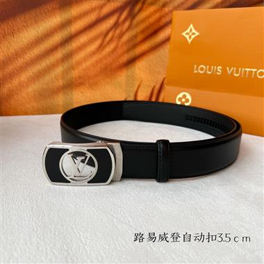 LOUIS VUITTON    2024新款時尚皮帶  3.5CM