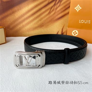 LOUIS VUITTON   2024新款時尚皮帶  3.5CM