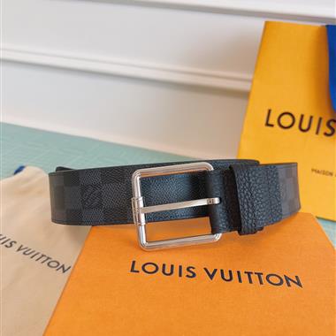 LOUIS VUITTON   2024新款時尚皮帶  4.0CM