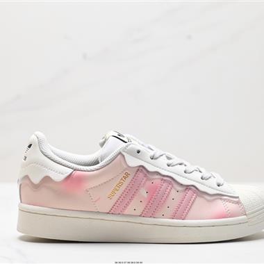 Adidas 三葉草 Originals Superstar貝殼頭系列低幫經典百搭休閑運動板鞋