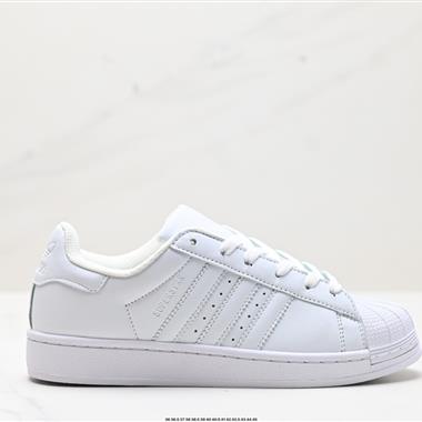 Adidas 三葉草 Originals Superstar貝殼頭系列低幫經典百搭休閑運動板鞋
