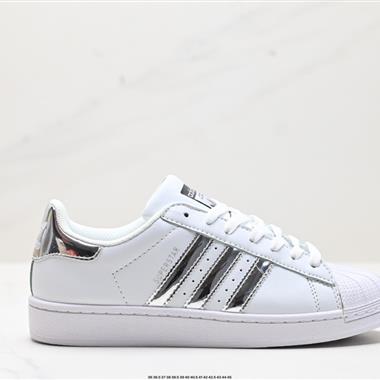 Adidas 三葉草 Originals Superstar貝殼頭系列低幫經典百搭休閑運動板鞋