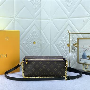 LOUIS VUITTON   2024新款女生時尚包包  尺寸：22.5*13*13CM