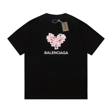 Balenciaga   2024夏季新款短袖T恤  尺寸偏大